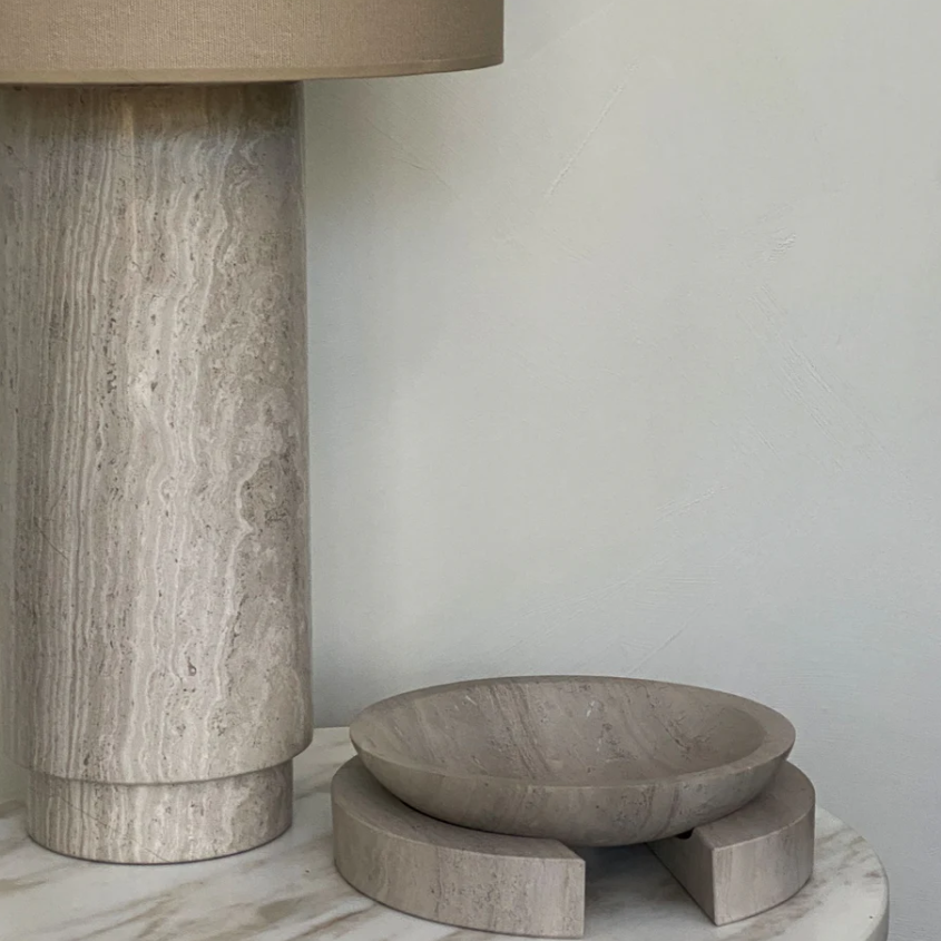 PIETRA CASA - DOSE BOWL - CHALK GREY - $1,293.79