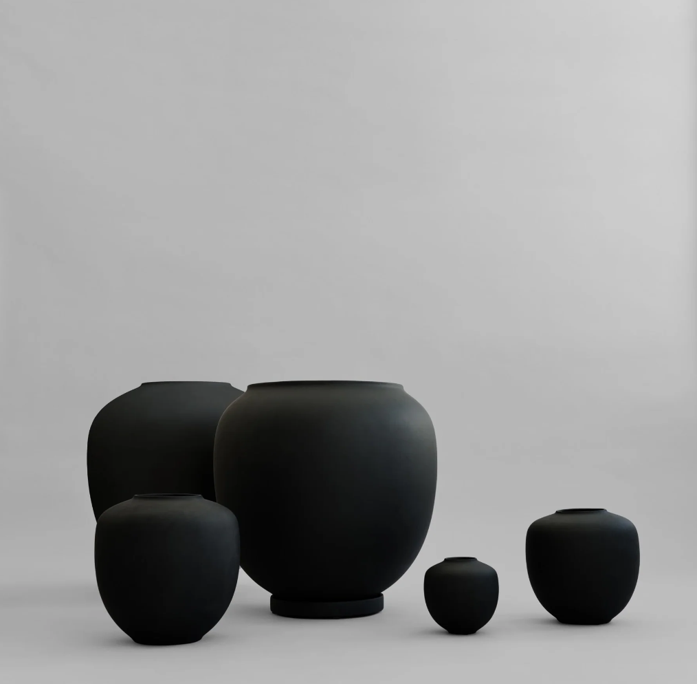 101 COPENHAGEN I SUNAO VASE, BLACK I $185.00 - $845.00