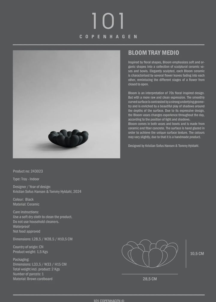 BLOOM TRAY, MEDIO I $145.00