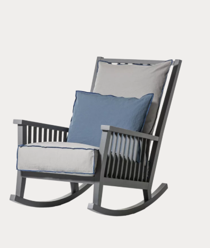 GERVASONI | ROCKING ARMCHAIR GRAY 09 $5,790.00