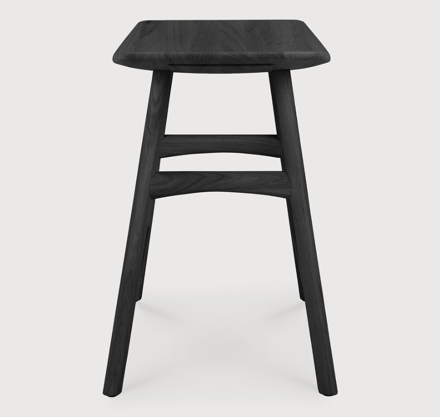 ETHNICRAFT OSSO DINING STOOL - OAK BLACK | $649.00