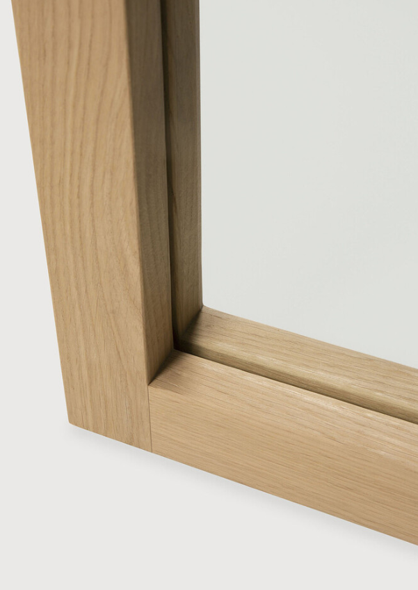 ETHNICRAFT LIGHT FRAME MIRROR - OAK | $1,099.00