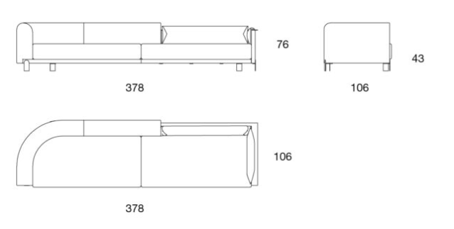 SHAKE | EGO SOFA | $33,782.00 - $48,022.00