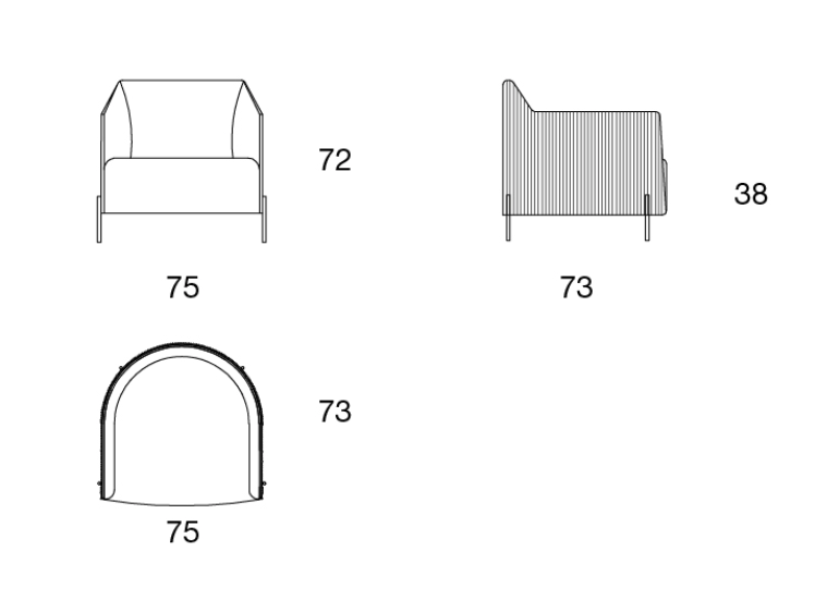 SHAKE | HEGE ARMCHAIR | $10,037.00