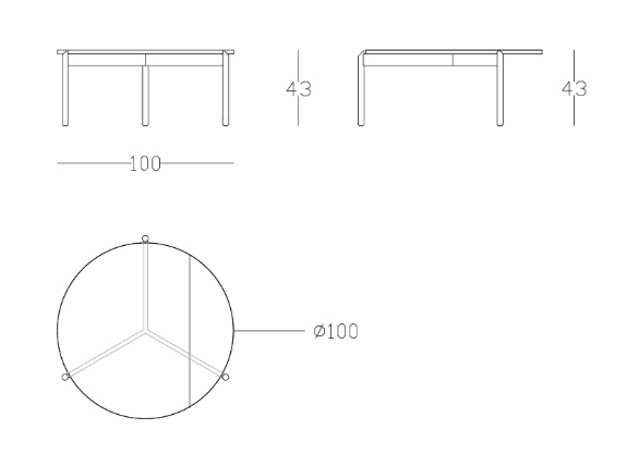 SHAKE | LILY COFFEE TABLE | $2,244.00 - $2,958.00