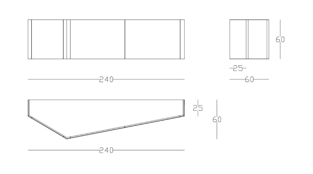 SHAKE | PRISM SIDEBOARD | $9,221.00 - $10,078.00