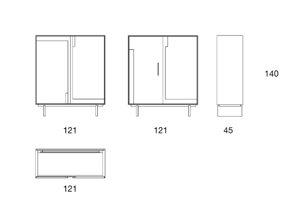SHAKE | SOHO CABINET | $10,771.00 - $12,179.00