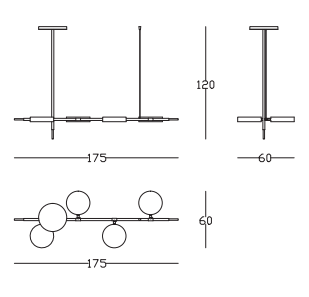 SHAKE DESIGN | WEVE CEILING LAMP | $8,925.00 - $16,983.00