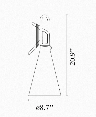 FLOS | MAYDAY TABLE LAMP | $210.00