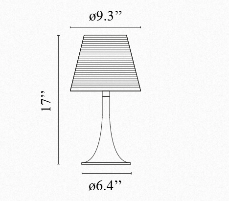 FLOS | MISS K TABLE LAMP | $590.00
