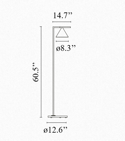 FLOS | CAPTAIN FLINT FLOOR LAMP | $2,625.00