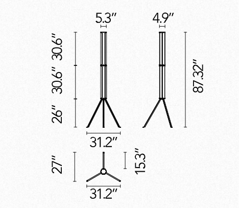 FLOS | SUPERWIRE FLOOR LAMP | $6,145.00