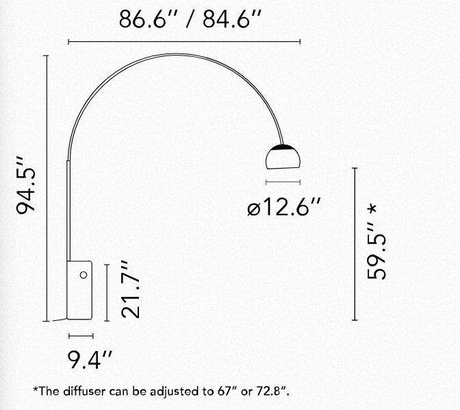 FLOS | ARCO K FLOOR LAMP | $12,600.00