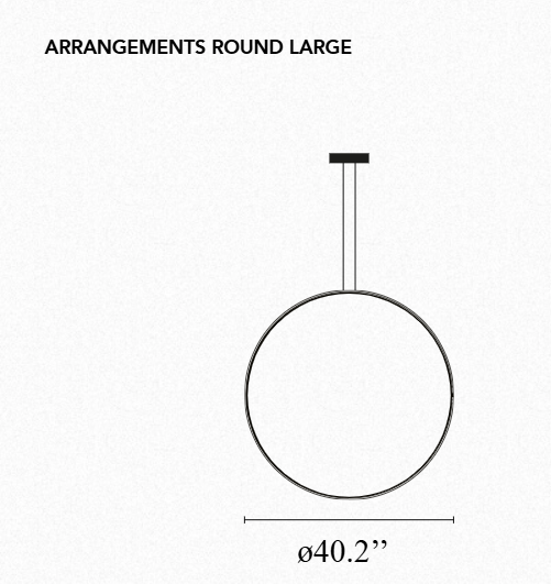 FLOS | ARRANGEMENTS 1 ELEMENT SUSPENSION LAMP | From $2,175.00
