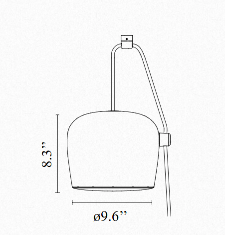 FLOS | AIM CABLE-PLUG SUSPENSION LAMP | $895.00
