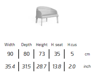 TALENTI | CLEOSOFT//WOOD LOUNGE CHAIR AND ROCKER- $6,683.08 - $7,021.26