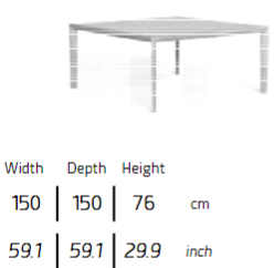 TALENTI | CLEOSOFT//WOOD DINING TABLE- $17,211.42 - $21,210.40