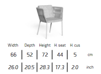 TALENTI | CLIFF DINING CHAIR - $2,090.53