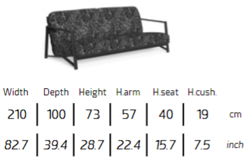 TALENTI | COTTAGE 2 SEATER SOFA - $8,612.28 - $9,707.32