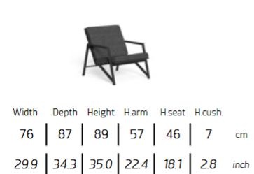 TALENTI | COTTAGE LIVING ARMCHAIR - $3,805.42 - $4,275.66