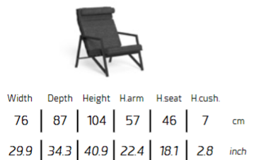 TALENTI | COTTAGE LOUNGE ARMCHAIR - $4,286.54 - $4,848.22