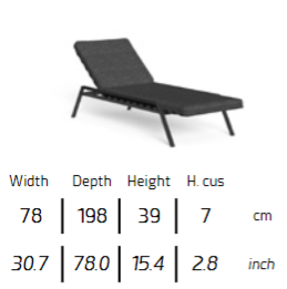 TALENTI | COTTAGE SUNBED - $4,780.73 - $5,407.71
