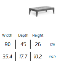 TALENTI | CRUISE//TEAK COFFEE TABLE - $4,090.62 - $6,687.80