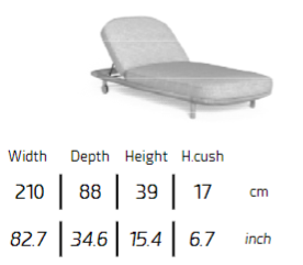 TALENTI | KAREN SUNBED - $8,192.77