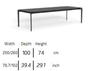 TALENTI | LEAF DINING TABLE - $7,834.12 - $14,445.37