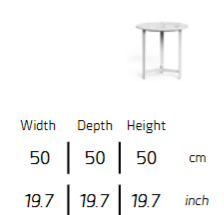 TALENTI | RIVIERA D-50 COFFEE TABLE - $2,442.22