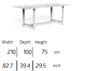TALENTI | RIVIERA COFFEE TABLE - $6,897.99 - $8,316.65