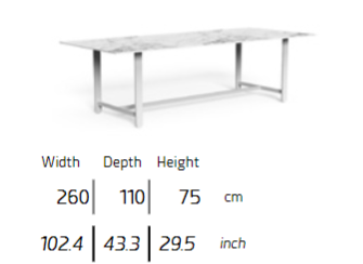 TALENTI | RIVIERA COFFEE TABLE - $6,897.99 - $8,316.65
