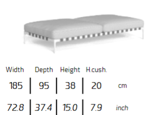 TALENTI | SALINAS BENCH - $8,554.88