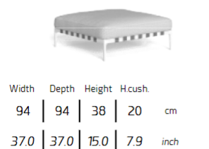 TALENTI | SALINAS POUF - $4,908.43