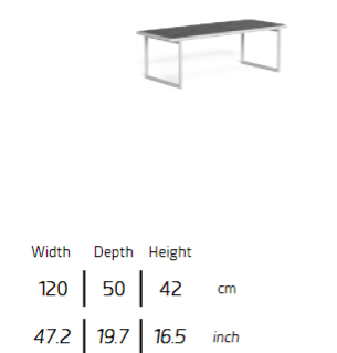 TALENTI | TRESSE 120 X 50 COFFEE TABLE - $3,556.02 - $6,323.49