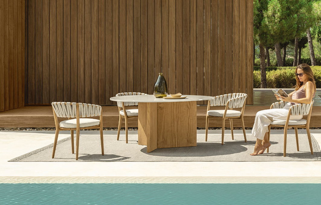 TALENTI | VENICE D150 ROUND DINING TABLE - $14,113.48 - $25,694.27