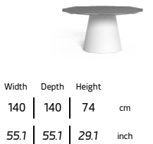 TALENTI | DOLCEVITA DINING TABLE - $2,999.93 - $5,351.35