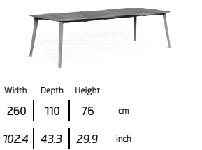 TALENTI | MOON DINING TABLE - $7,934.30 - $10,771.52