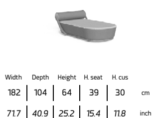 TALENTI | NAMI SUNBED - $10,347.71