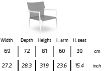 TALENTI | ADAM  LIVING ARMCHAIR