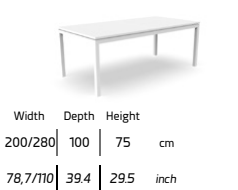 TALENTI | ADAM EXTENDING DINING TABLE