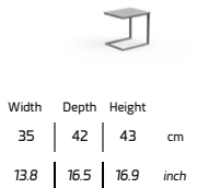 TALENTI | CHIC SIDE TABLE - $368.26