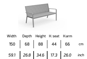 TALENTI | LADY BENCH - $3,165.32