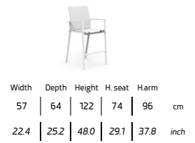 TALENTI | MAIORCA STOOL - $619.24