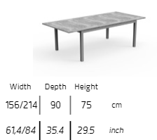 TALENTI | TIMBER EXTENDABLE DINING TABLE - $3,969.16 - $5,122.86