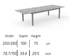 TALENTI | TIMBER EXTENDABLE DINING TABLE - $3,969.16 - $5,122.86