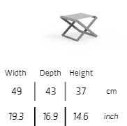 TALENTI | TOUCH FOLDING POUF - $296.07