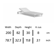 TALENTI | CORAL SUNBED - $5,322.00