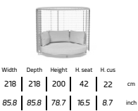 TALENTI | CORAL  DAYBED - $29,260.00