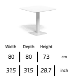 TALENTI | FRAME FOLDING DINING TABLE - $2,290.00